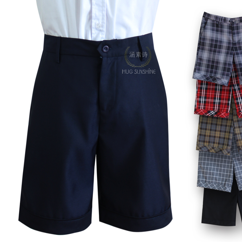 DK Shorts College wind Class clothes lattice shorts Students pantsin the Men's clothing, Casual pants category - from Buy2taobao.com to provide professional Taobao agent buy service