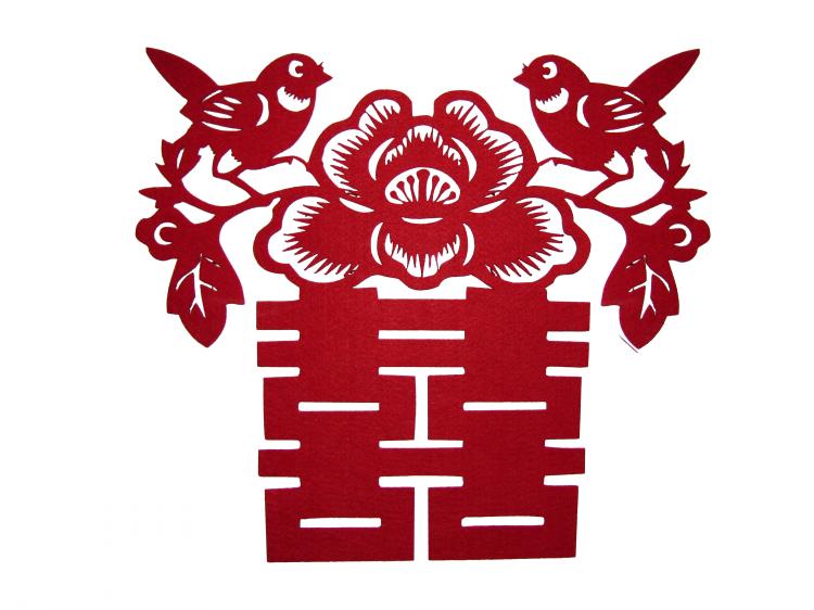 特价包邮喜鹊个性创意结婚喜字贴墙贴婚庆特大号绒面窗贴 特价包邮喜鹊个性创意结婚喜字贴墙贴婚庆特大号绒面窗贴