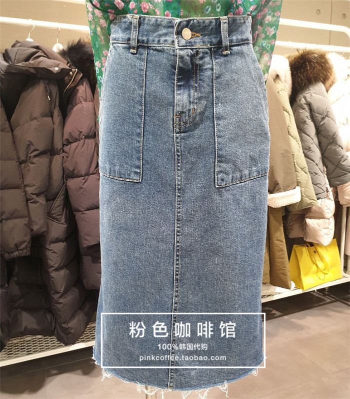 韩国直发正品代购SIERO19春款女款时尚百搭纯色半身裙SF2DSF052在类目 女装/女士精品, 半身裙中 - 来自Buy2taobao.com提供专业的淘宝代购服务