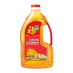  中粮 福临门 天然谷物调和油食用油 谷物多健康多1.8L LY779