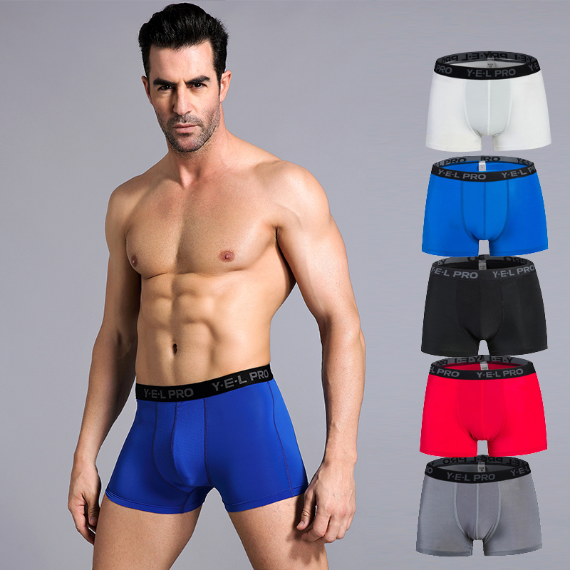 man Sports briefs Bodybuilding run Quick drying Boxer ventilation High flexibility Youth Borneol Corners Underwearin the Sportswear/Casual Clothing , Sports underwear, Sports briefs category - from Buy2taobao.com to provide professional Taobao agent buy service