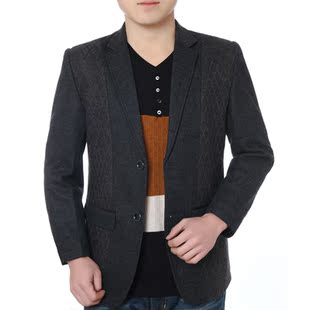  包邮新款正品利郎男装英伦时尚休闲西服男士韩版修身毛呢西装外套