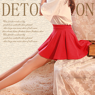  包邮女装半身裙短裙子女高腰包臀百褶 蓬蓬 夏季夏装大码珍依奇饰