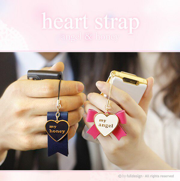 清仓。七夕情人节礼物送男女朋友 韩国谁的心情侣手机链情侣挂件