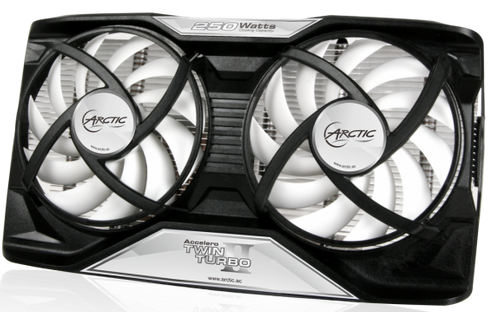 AC省级总代 AC双奶II代显卡散热器 5热管双风扇 250W显卡散热支持