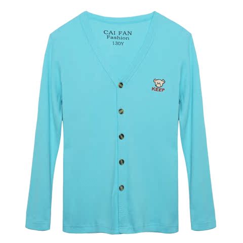 热销空调罩 纯棉<em>儿童开衫</em> 中大童装<em>薄外套</em>空调