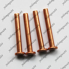 Заклепки с плоской головкой Медные заклепки