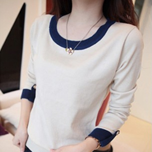 韩版修身打底衫T恤...