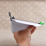 taobao english Kids student Children's creative toys gift paper airplane drive power module