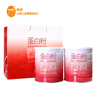  2桶 神豆 清宜红枣阿胶蛋白质粉 大豆乳清蛋白 孕产期补气血 包邮