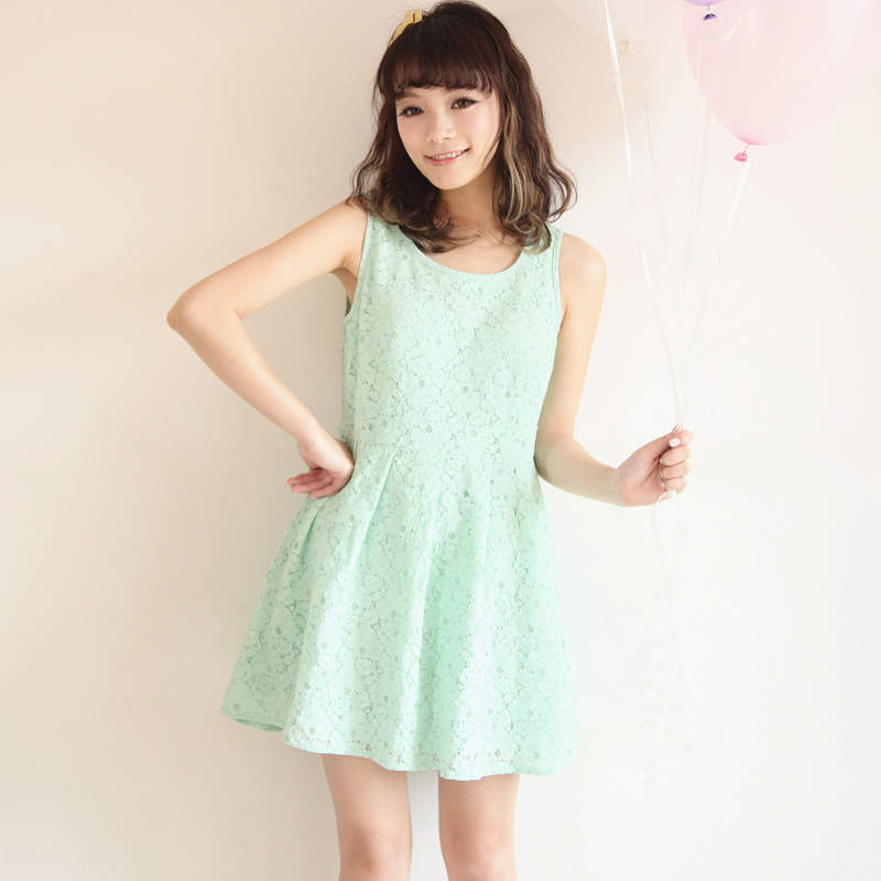 甜美清新薄荷绿...