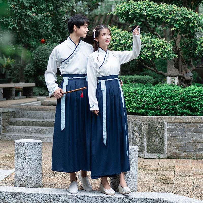 花间夕汉服男女情侣古装 超仙九尾中国风 淡雅学生cp款彼岸花在类目 女装/女士精品, 唐装/民族服装/舞台服装, 民族服装/舞台装中 - 来自Buy2taobao.com提供专业的淘宝代购服务