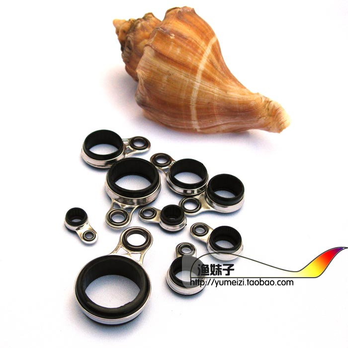 「Fishing gear for fishing sister」 13.1-15.0mm Rocky guide eye ring Through ring guide ring Fishing rod parts Go fishingin the Outdoor/Mountaineer/Camping/Travel Goods , Fishing equipment , Fishing rod category - from Buy2taobao.com to provide professional Taobao agent buy service