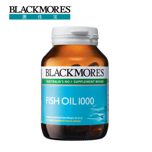  包邮澳洲进口blackmores澳佳宝深海鱼油胶囊60粒保健品 降血脂