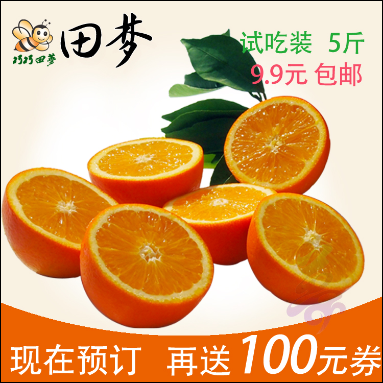 赣南脐橙水果5斤 