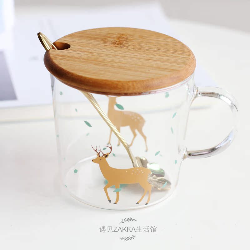日式樱花猫咪玻璃杯子耐热水杯灯工玻璃轻薄型在类目 餐饮具, 杯子/水杯/水壶, 玻璃杯中 - 来自Buy2taobao.com提供专业的淘宝代购服务