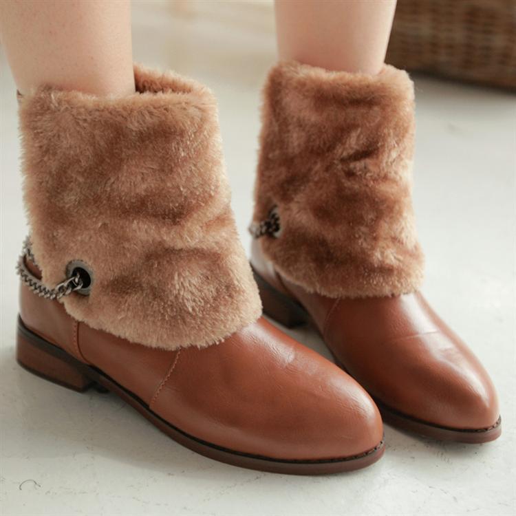 平跟套筒特价短靴...