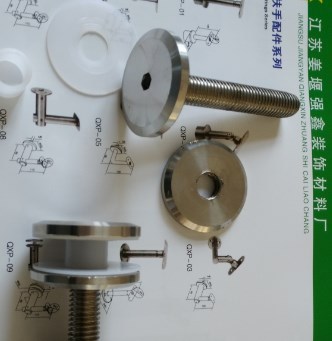不鏽鋼玻璃幕牆玻璃定制訂做樓梯配件內六角廣告釘玻璃夾玻璃釘在類目 基礎建材, 配件專區, 玻璃配件, 玻璃釘中 - 來自Buy2taobao.com提供專業的淘寶代購服務