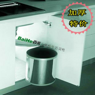 Kitchen trash can cupboard Corner Stainless steel trash can (8 l)in the Family/Personal Cleaning Tools , Housework/Floor cleaning equipment , Trash/Trash rack , Trash category - from Buy2taobao.com to provide professional Taobao agent buy service