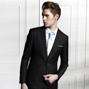  西服 男 修身 英伦 新款休闲西装男修身韩版男外套套装西服男