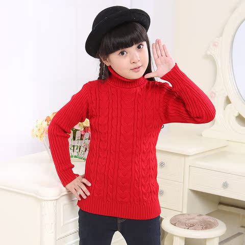 正品童装<em>毛衣</em>针织衫 <em>韩版</em>童装线衫 女童针织衫