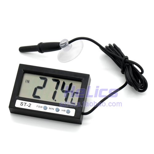 ST-2 Electronics Refrigerator thermometer Mini Indoor-outdoor thermometer Clock Digital temperature meter Send suckerin the Electrical life , Other home appliances , Electronic hygrometer category - from Buy2taobao.com to provide professional Taobao agent buy service