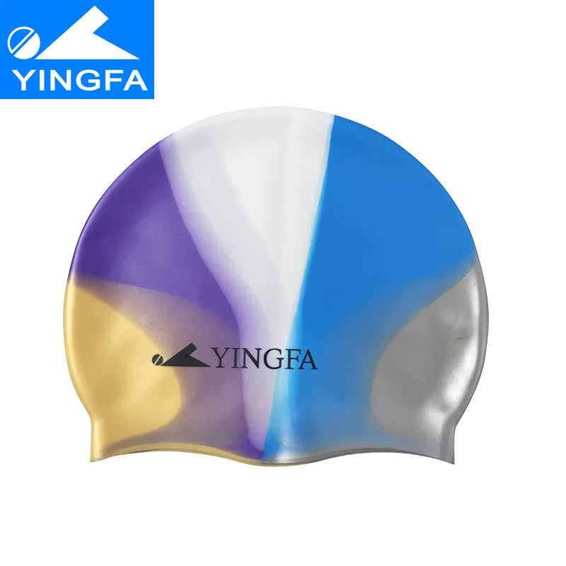 YINGFA英發 迷彩矽膠泳帽 防水 比賽訓練男女通用遊泳帽在類目 運動/瑜伽/健身/球迷用品, 游泳, 泳帽中 - 來自Buy2taobao.com提供專業的淘寶代購服務