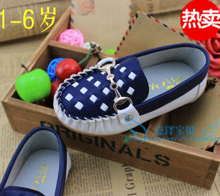 儿童豆豆鞋2013秋款韩版童装童鞋男童女童小