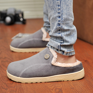 男士棉鞋新款居家鞋...