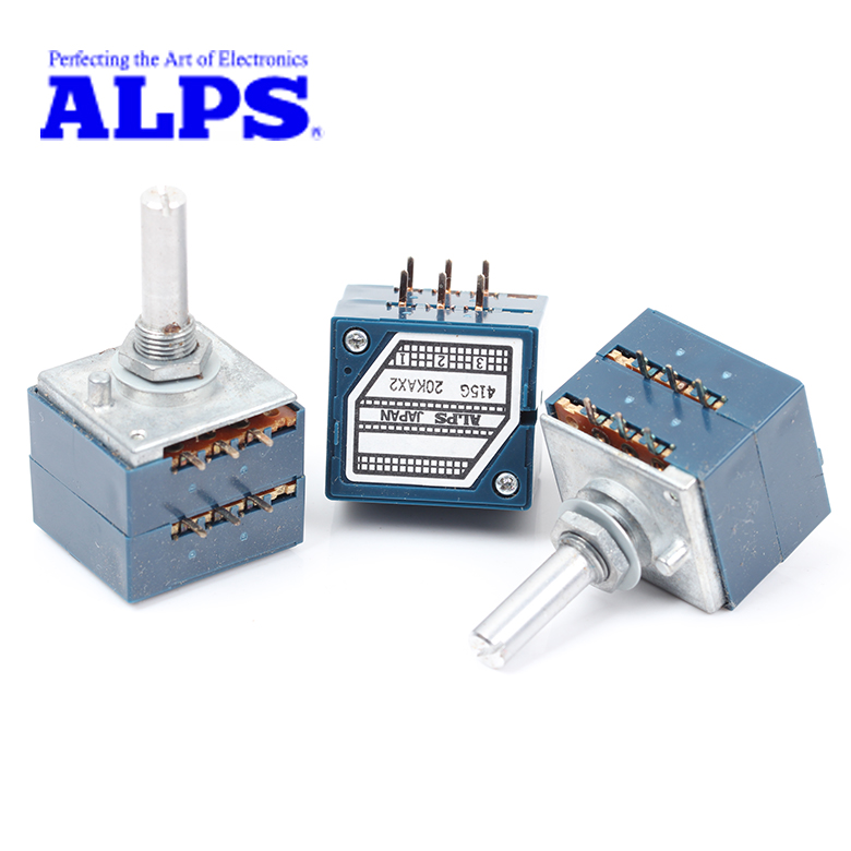 日本ALPS RK27型 10K 20K 50K 100K 250K 500K 双联 音量电位器|ruв категории Цифровые аксессуары, рынок электронных компонентов, электронный элемент, другие компоненты - от Buy2taobao.com для оказания профессиональной услуги покупки агента Taobao