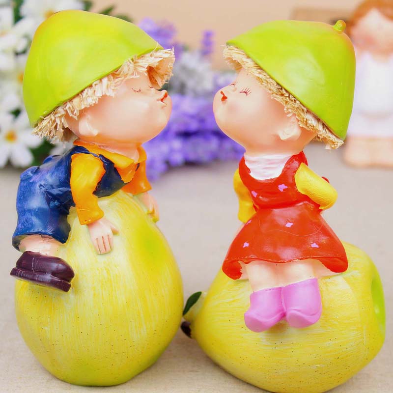 田园创意摆件饰品...