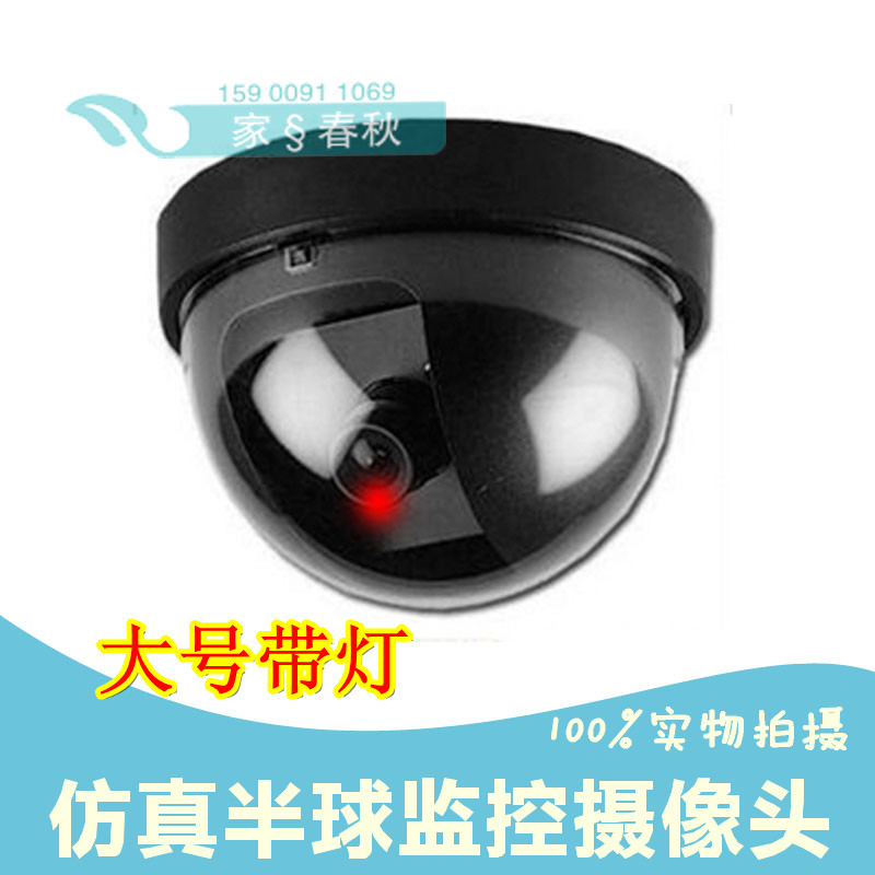 仿真监控摄像头假监控假摄像头半球摄像头大号带灯安防 防小偷|ruв категории электронный/электрик, оборудование для мониторинга и системы, Камеры наблюдения, моделирование камера - от Buy2taobao.com для оказания профессиональной услуги покупки агента Taobao