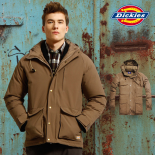  Dickies 新款 男式休闲外套棉服男士工装保暖棉衣 124M12WD19