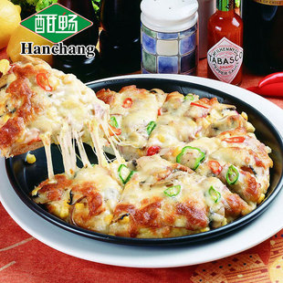 【酣畅】培根成品披萨7寸 西餐美食 微波炉烤箱加热即可 健康美味