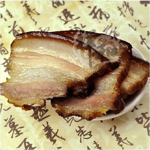  四川成都年货特产【烟熏五花腊肉350克】特价两份包邮农家手工
