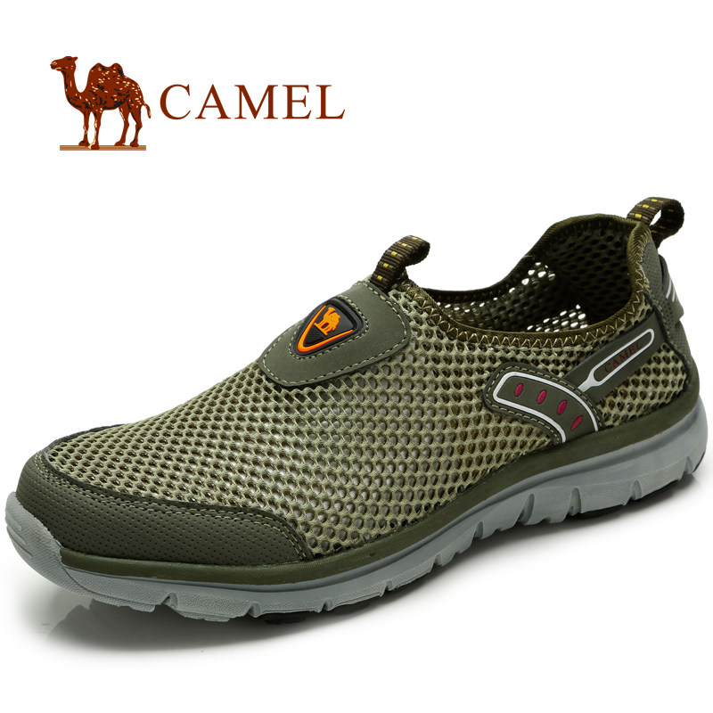 Camel camel outdoor couple shoe breathable mesh breathable shoes leisure shoes walking shoes
