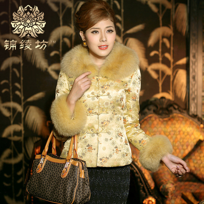 秀观唐香韵乾坤唐装<em>女士冬装</em> 中<em>老年</em>女装<em>棉服</em>
