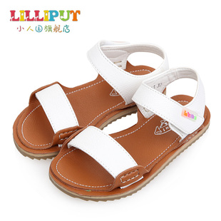  小人国正品新品夏季儿童凉鞋韩版童鞋男童简约时尚潮女童鞋子