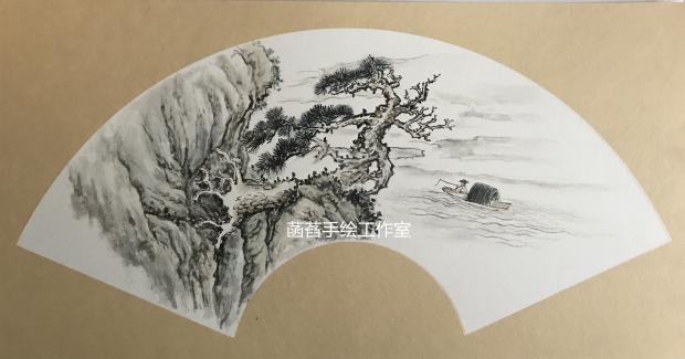 定制手绘新款人物花鸟山水牡丹写意国画办公室公司家庭客厅装饰在类目 家居饰品, 装饰画, 国画中 - 来自Buy2taobao.com提供专业的淘宝代购服务