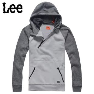  新款专柜正品 Lee 男士 时尚 套头连帽卫衣 L10058190K99/G7M