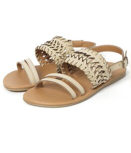  EME 布洛克dazzlin murua moussy复古学院风平底森林系女凉鞋