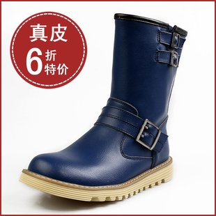  时尚韩版潮流男鞋流行靴子英伦男式军靴保暖靴户外沙漠高帮靴