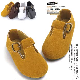  新款 韩版百搭男童女童真皮牛皮单鞋皮鞋外贸代购原单儿童鞋