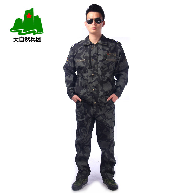 Breathable outdoor wear camouflage suits overalls camouflage suit Camo combat training for men and women clothing