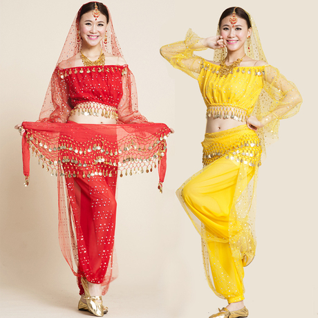 2013肚皮舞套装新款 <em>印度舞服装</em> <em>天竺少女</em>舞蹈