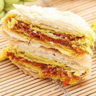  20个包邮 云南特产 滇味堂酥皮鲜花饼 菊花鲜花饼30克点心糕点