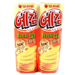  韩国进口好丽友薯愿 奶酪味薯片 非油炸薯片60g