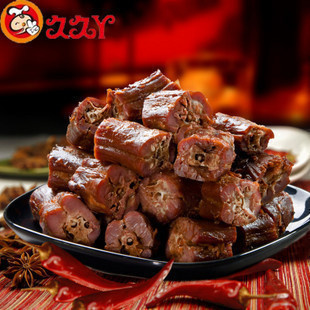  久久丫 鸭颈王 酱板鸭脖 独立包装熟食 180g 喜欢就啃我把~