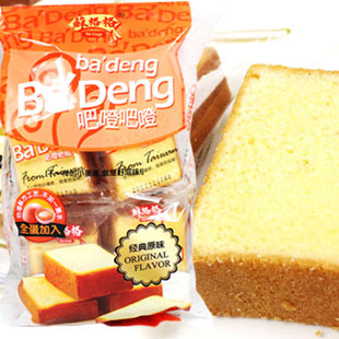  台湾特产 苏格格巴登巴登小蛋糕 /面包 原味 320g早餐点心