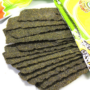  泰国特产零食品 塔布鲁 韩式即食海苔 清香脆片 40g